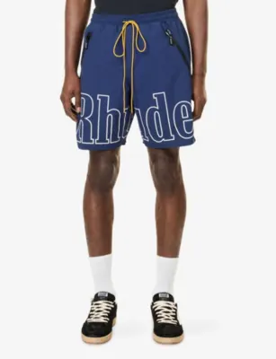 RHUDE Logo Ripstop-Nylon Shorts detail 3