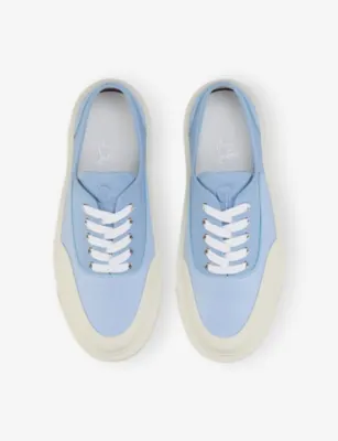 CHRISTIAN LOUBOUTIN Tactical Skate Leather And Canvas Trainers - EUR 40.5 / 6.5 UK MEN detail 2