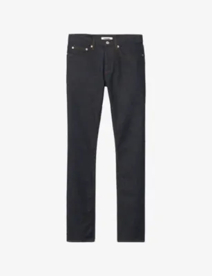 SANDRO Slim-Fit Mid-Rise Tapered Stretch-Denim Jeans - Denim - Jean