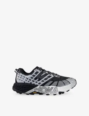 DECKERS HOKA Speedgoat 2 Mesh Trainers - 6 in BLACK STARDUST – Mens | Trainers | Lace up trainers