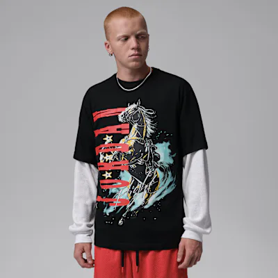 Jordan Flight Men's T-Shirt - Black