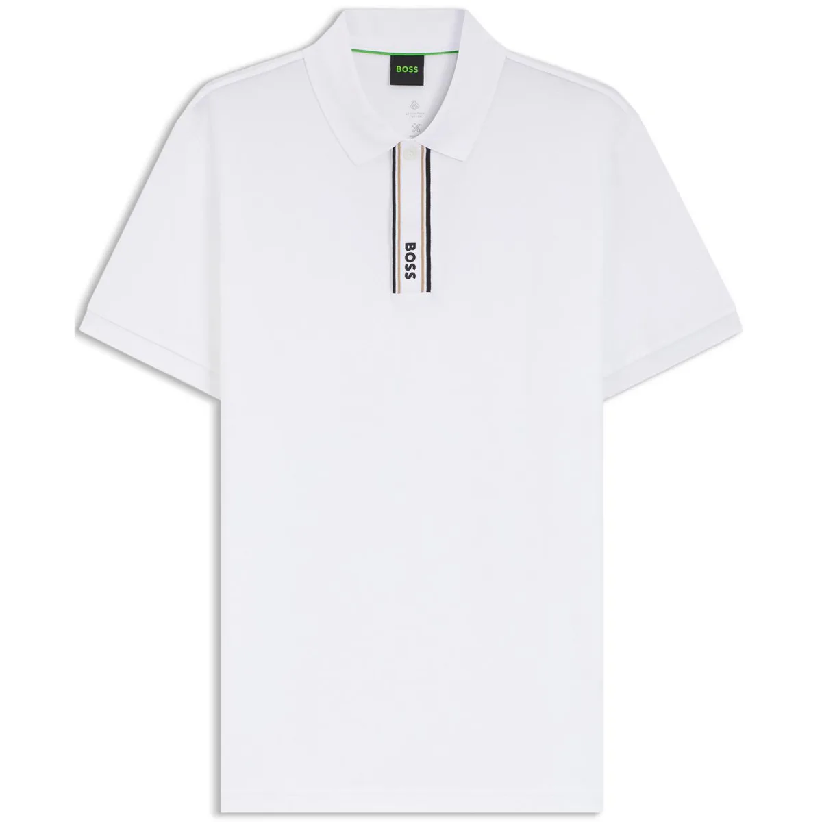 Boss Mens BOSS GREEN Short Sleeve Polo Top with Logo Detail