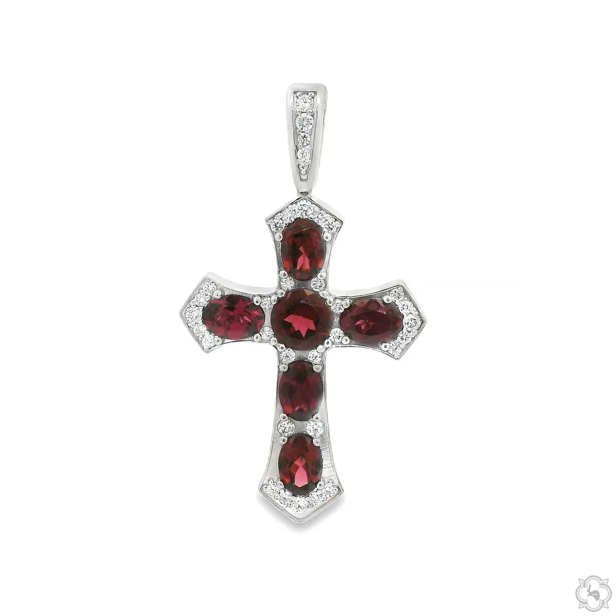 MARYAM - For Him SILVER Royal Flame Cross .925 Silver 70532 – Pendant