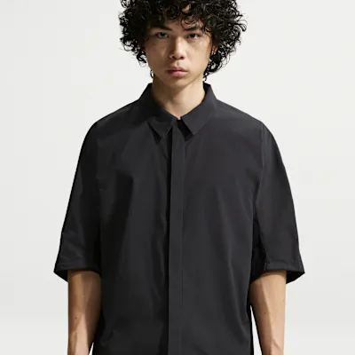 Nike Tech Helios Men's Dri-FIT Short-Sleeve Top - Black/Black/Black in Black/Black/Black – Nike men's and unisex