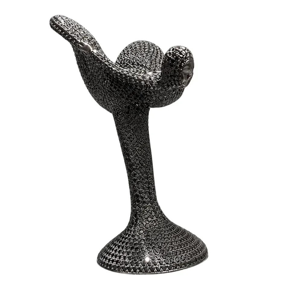 DANNY - For Him CUSTOM Black Diamond Spirit of Ecstasy 71339 – Collectible