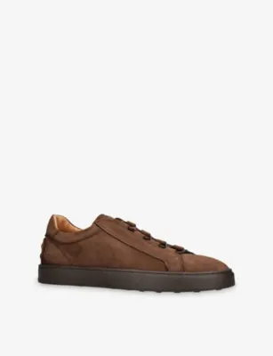 TODS Sportivo Suede Trainers - EUR 43 / 9 UK MEN in DARK BROWN, additional product view 3