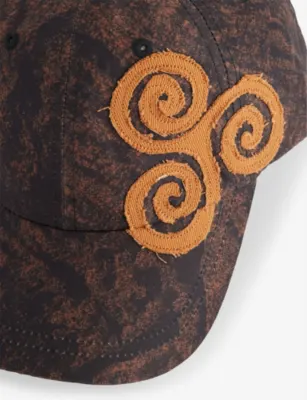 PELLADOR Triskle Embroidered Woven Cap detail 2