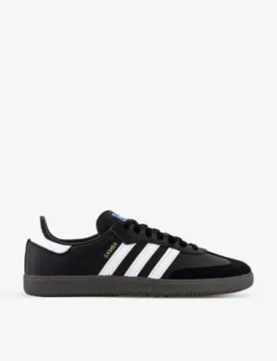 ADIDAS Samba OG logo-print leather low-top trainers - EUR 46 / 12 UK MEN