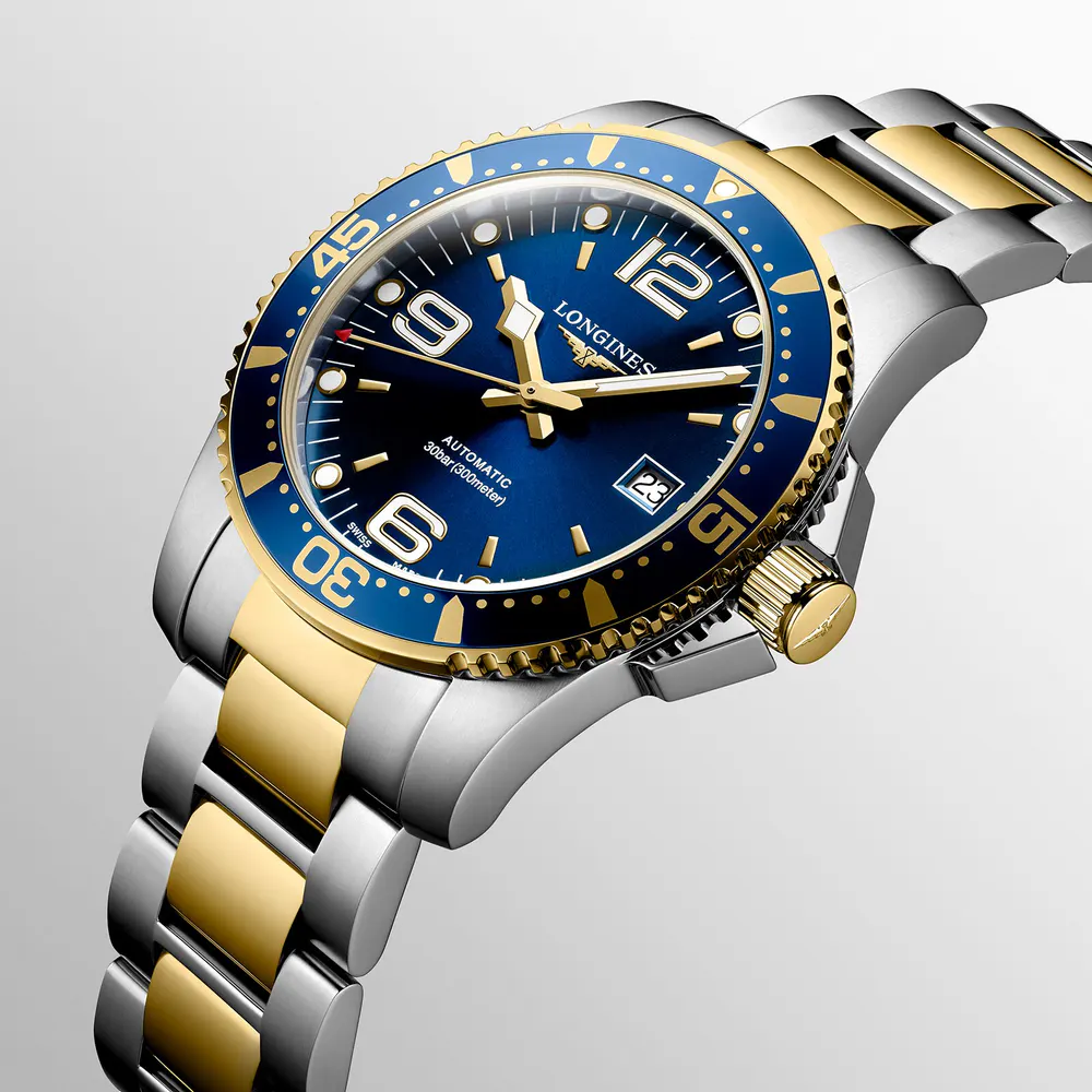 Longines HydroConquest Mens 41mm Automatic Mens Watch in Blue, additional product view 3