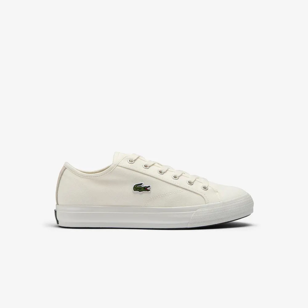Lacoste Backcourt Canvas Low Trainers
