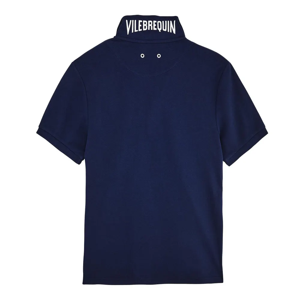 Vilebrequin Men's Palatin Polo Shirt detail 2