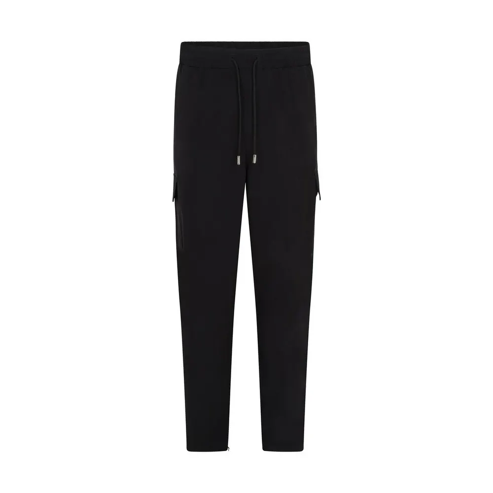 Mallet Men's Multi Pocket Standard Fit Cargo Trousers in Black – Clothing