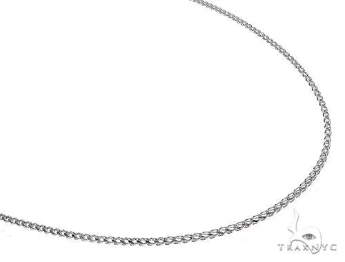 JALGAS - ROYAL CHAIN GROUP 14K White Gold Solid Franco Chain 1mm 65607 in 20 Inches – Chain