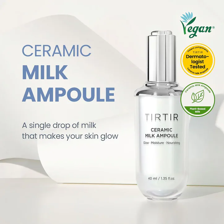 TIRTIR Ceramic Milk Ampoule 40ml detail 3