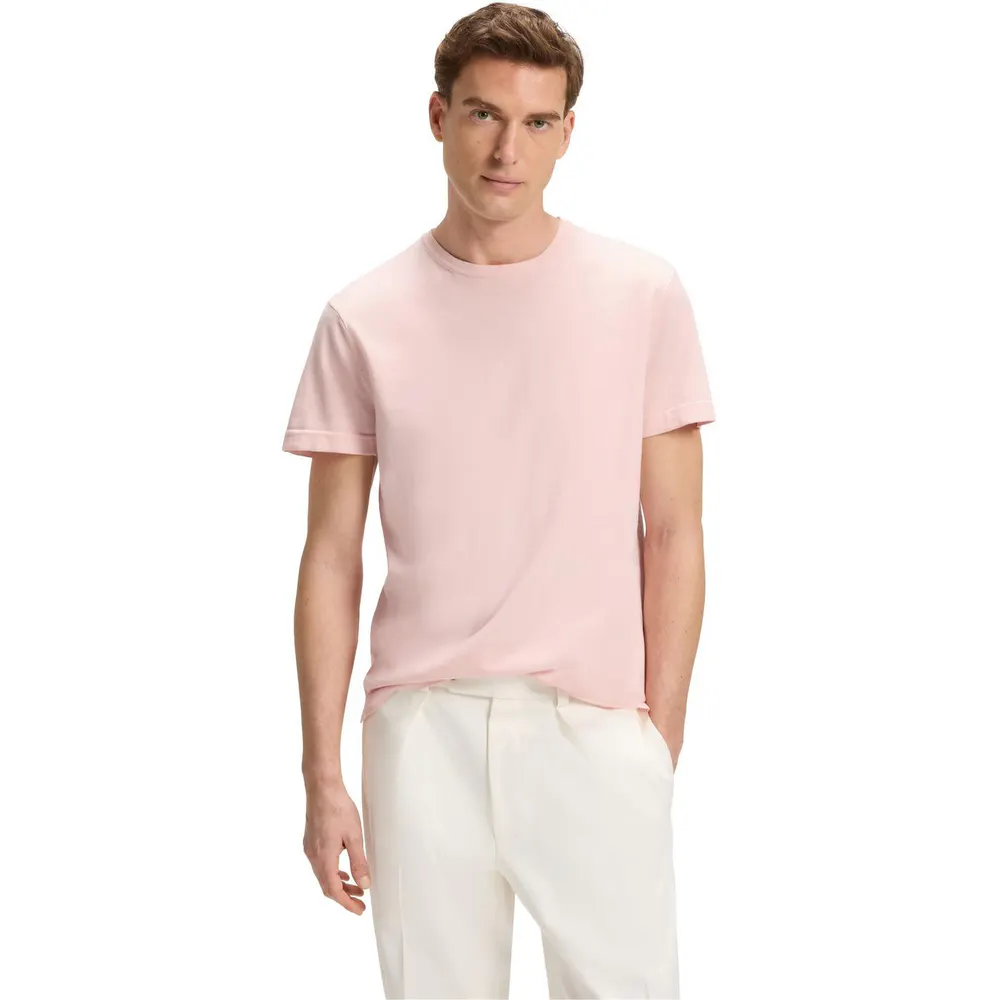 Boss Men's Double Breasted Cotton Short Sleeve Crew Neck Jumper detail 2