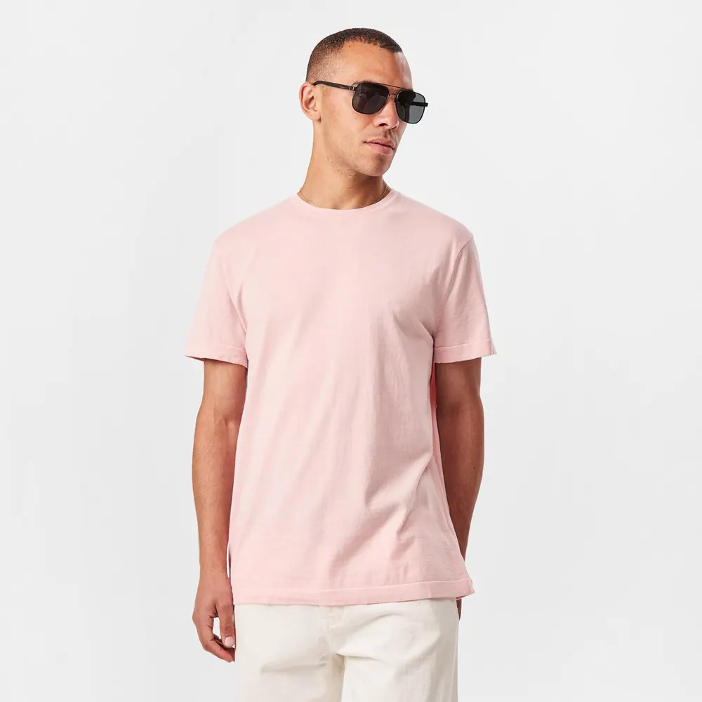 Boss Men's Double Breasted Cotton Short Sleeve Crew Neck Jumper detail 3
