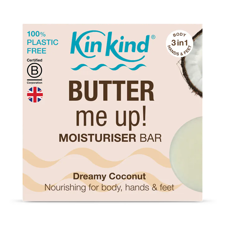 KinKind BUTTER me up! Body Lotion Moisturiser Bar 40g