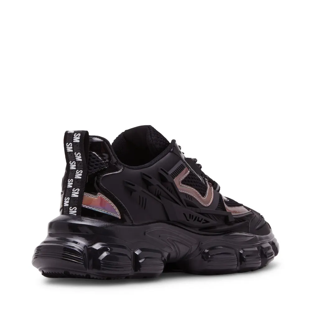 Steve Madden Men's Quantico Runners in Black, additional product view 3