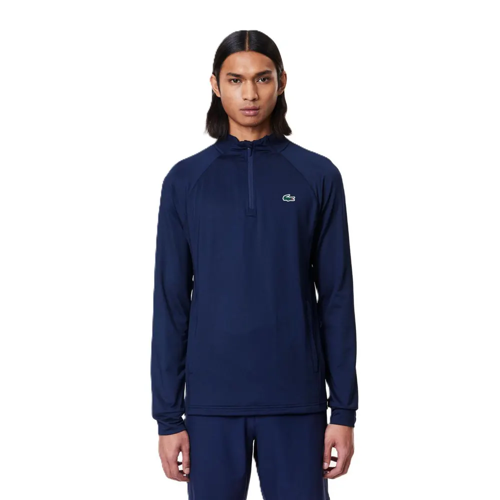Lacoste Men's Moisture-Wicking Weather-Resistant Performance Golf Jacket