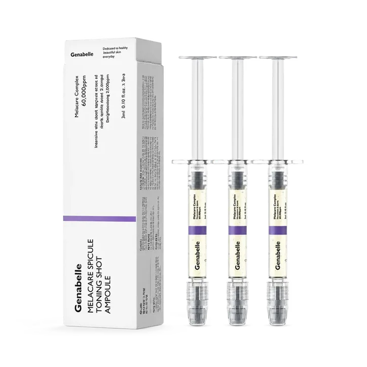 Genabelle Melacare Spicule Toning Shot Ampoule Set 3pcs