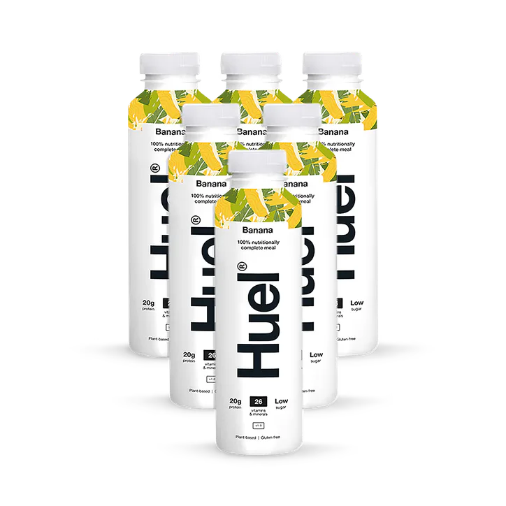 Huel 100% Nutritionally Complete Meal Banana 6 x 500ml