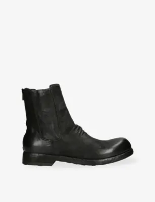OFFICINE CREATIVE Bulla Leather Chelsea Boots - EUR 41 / 7 UK MEN in BLACK – Mens | Boots | Chelsea boots