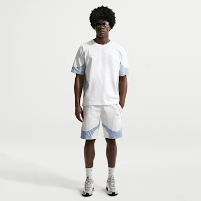 Nike Sportswear Men's Woven Shorts - White/Light Armoury Blue in White/Light Armoury Blue – Nike men's and unisex