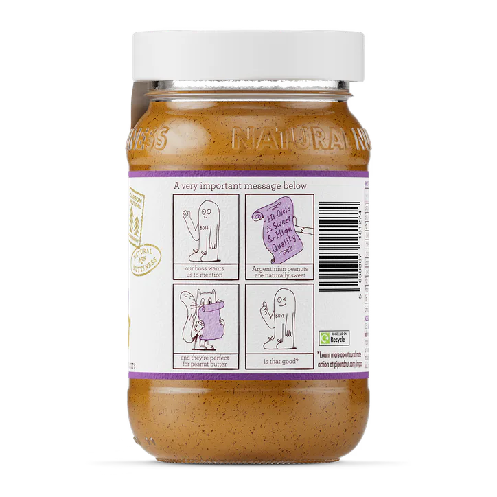 Pip & Nut Smooth Peanut Butter 300g, additional product view 3