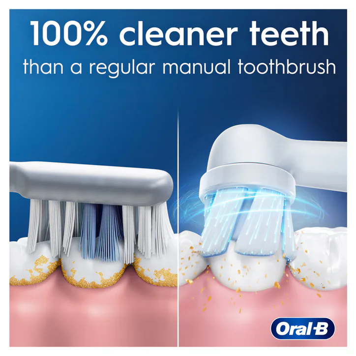ORAL-B iO2 Pink Rechargeable Toothbrush With Travel Case detail 2