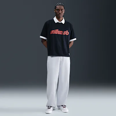 Nike SB Men's Loose Denim Skate Trousers - Football Grey