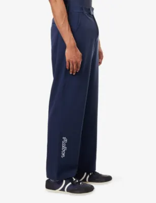 MALBON Magnolia Coolcore Woven Trousers in NAVY, additional product view 3