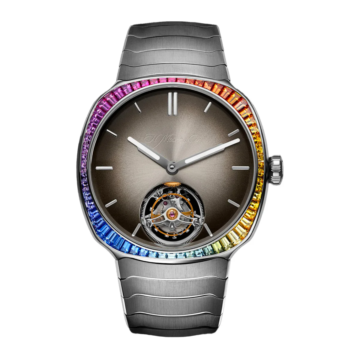 H. Moser & Cie Streamliner Tourbillon 40mm Mens Watch