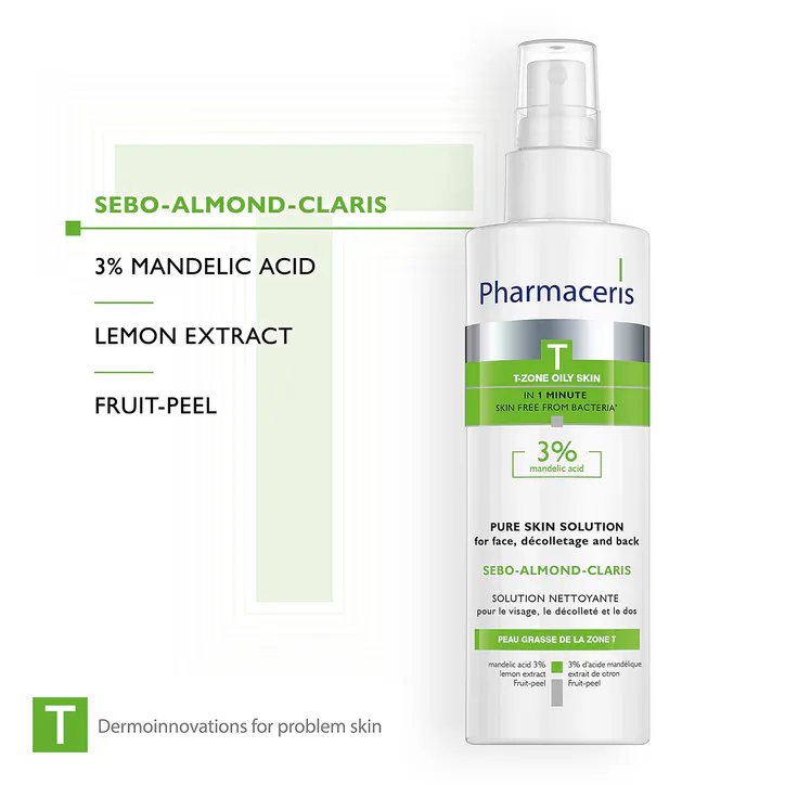 Pharmaceris T - Sebo-Almond-Claris Bacteriostatic Solution 190 ml detail 3