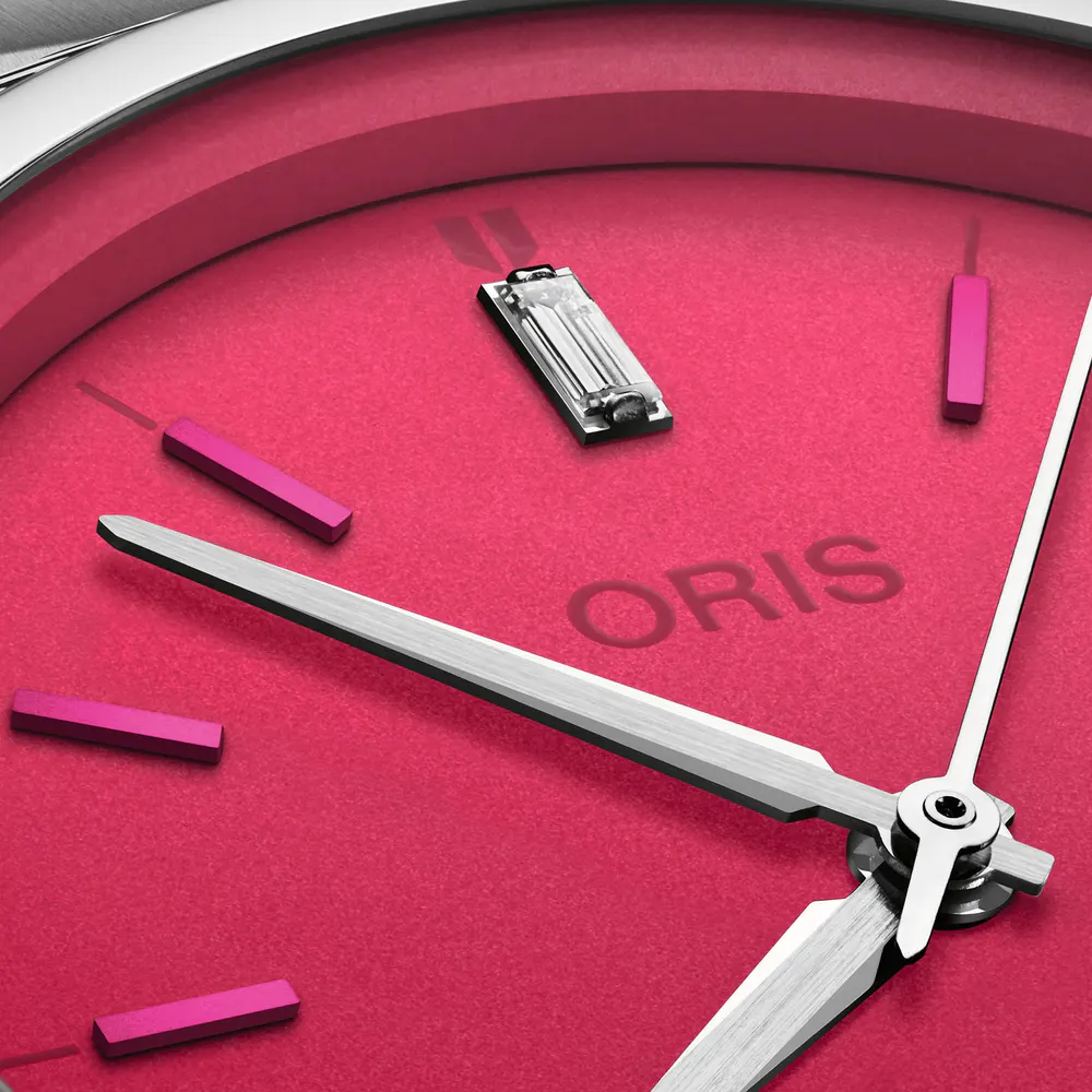 Oris Pro Pilot X 34mm Unisex Watch Miss Piggy Edition in Pink, additional product view 3