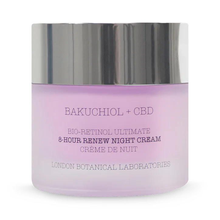 London Botanical Laboratories London Botanical Laboratories Bakuchiol + CBD | Bio-Retinol Ultimate 8-Hour Renew Night Cream 50ml detail 2