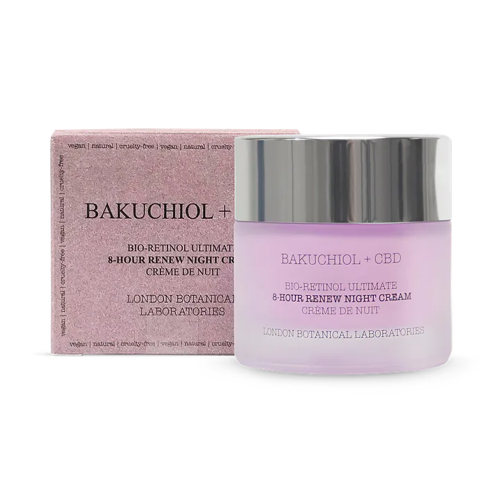 London Botanical Laboratories London Botanical Laboratories Bakuchiol + CBD | Bio-Retinol Ultimate 8-Hour Renew Night Cream 50ml