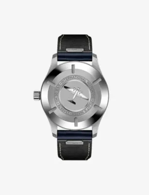 IWC Pilot’s 40mm Mark XX Stainless Steel Automatic Watch detail 3