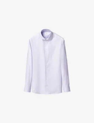 ETON Signature Oxford Slim-Fit Cotton Shirt - LIGHT PURPLE
