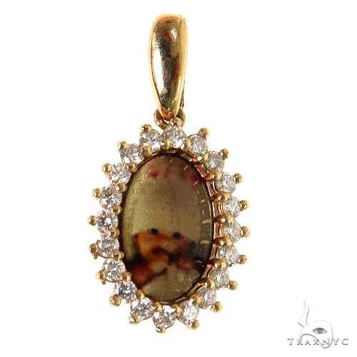 RINA - SUNNY 2 Mini Flower Diamond Photo Pendant 68597 in Yellow Gold – Pendant