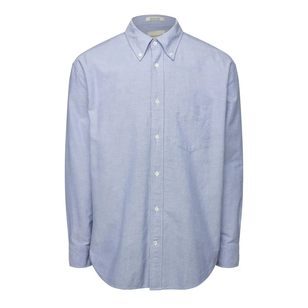 Gant Men's Rugger Contrast Collar Pique Short Sleeve Polo Shirt