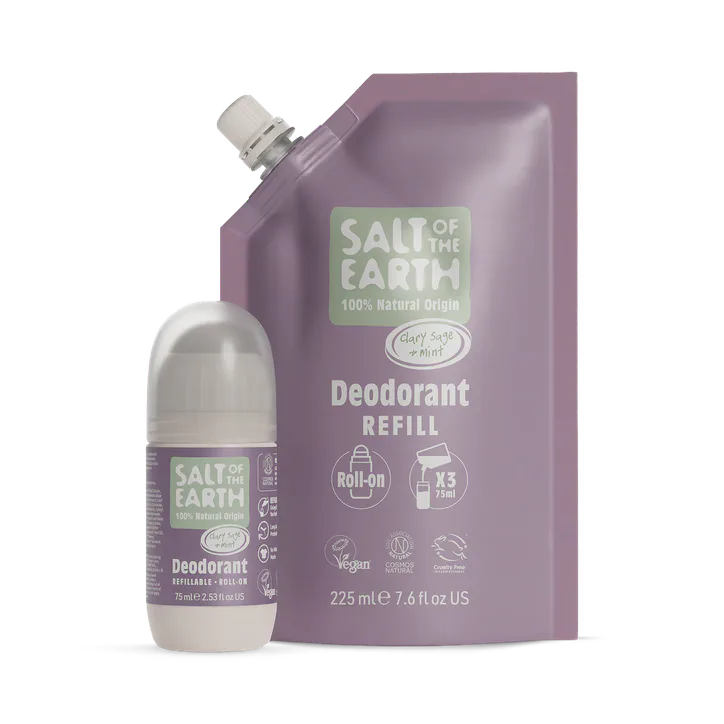 Salt of the Earth Oud & Bergamot Roll-On Refill Pouch