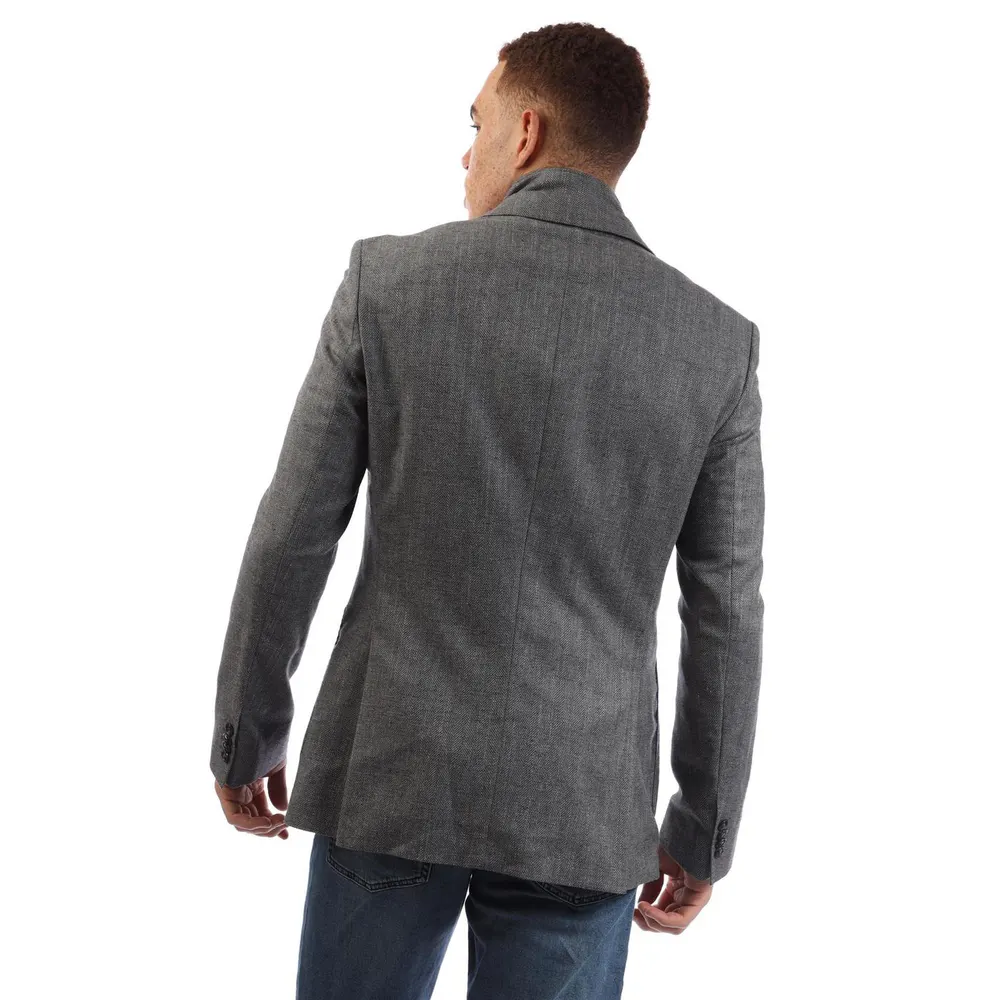 Boss Men's H Hutson Bib Formal in Open Grey, additional product view 3