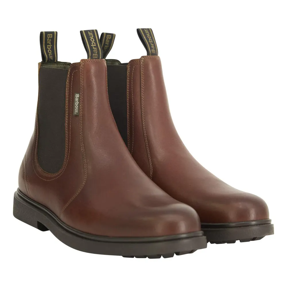 Barbour Men's Hale Leather Chelsea Boots