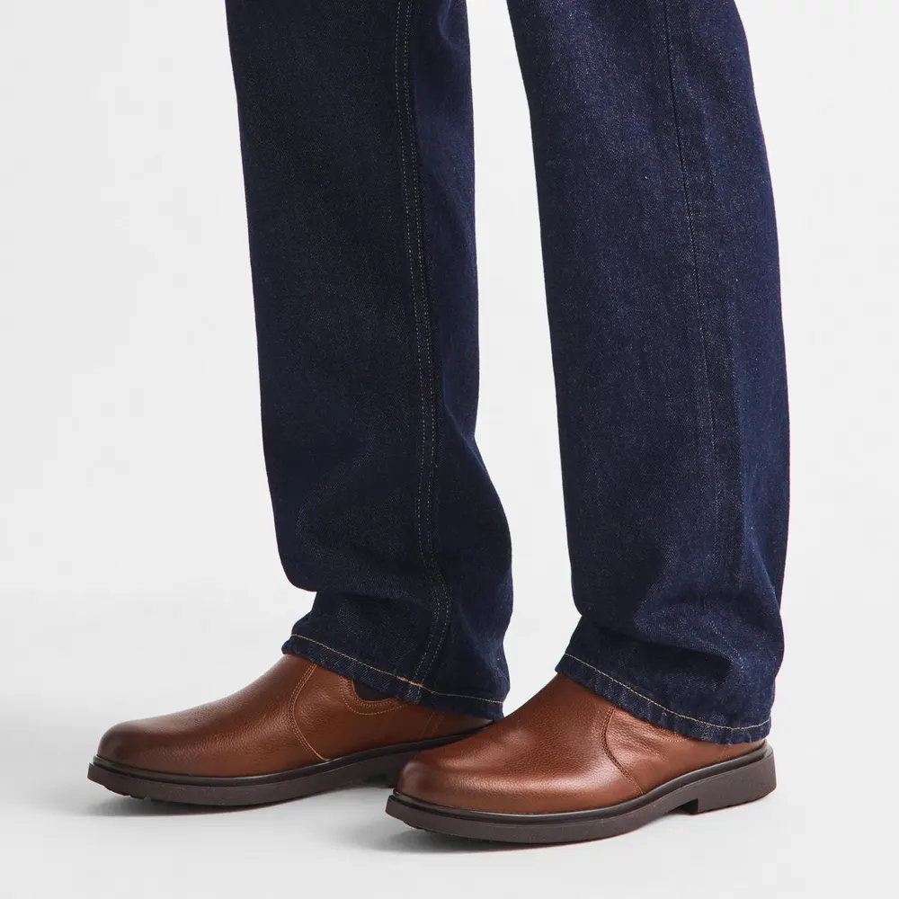Barbour Men's Hale Leather Chelsea Boots detail 2