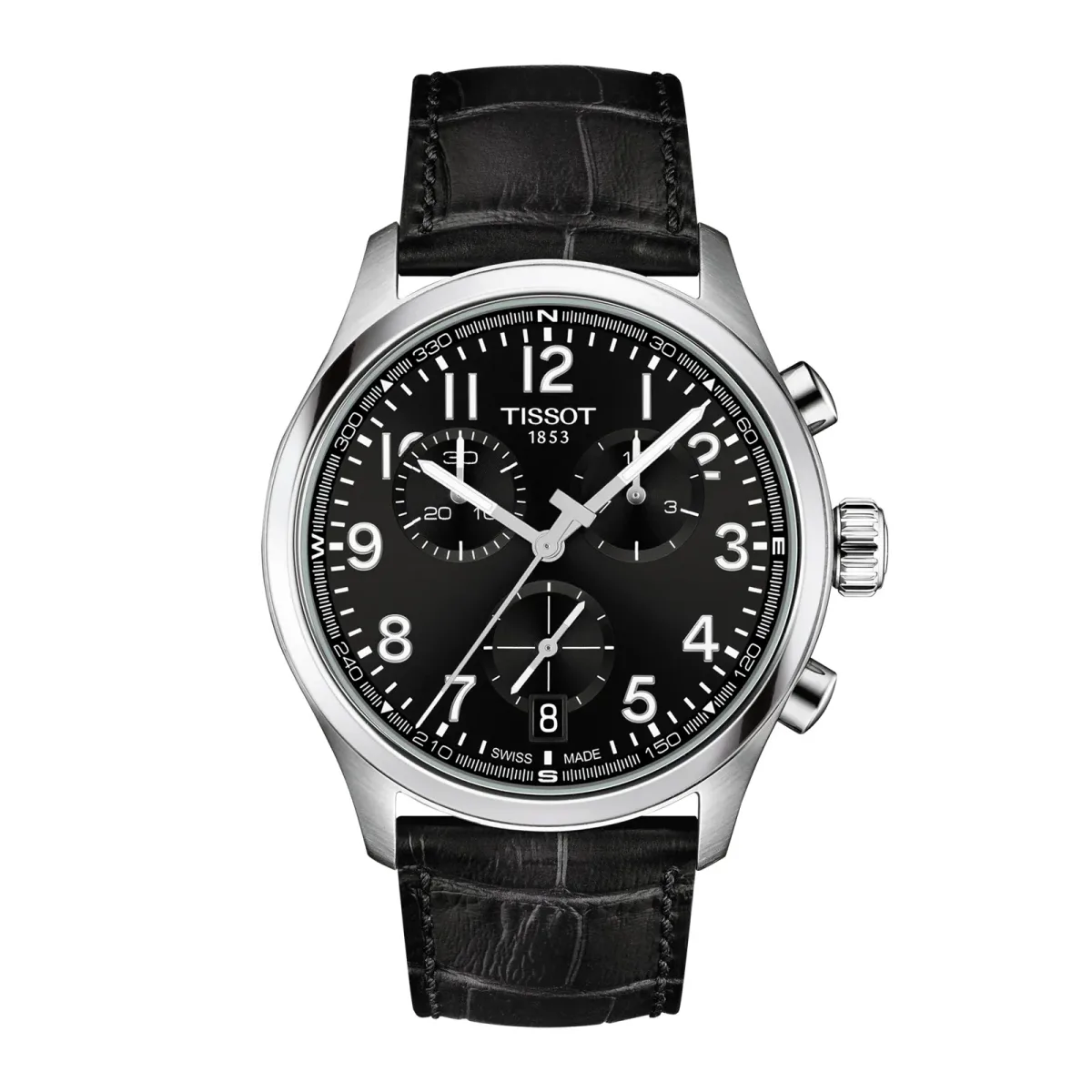 Tissot Chrono L 42mm Mens Watch Black