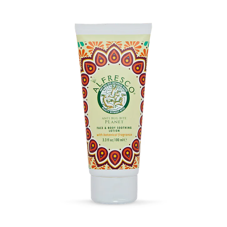 Alfresco Anti-Bug Bite Planet Moisturiser 100ml- Natural Bug Repellant