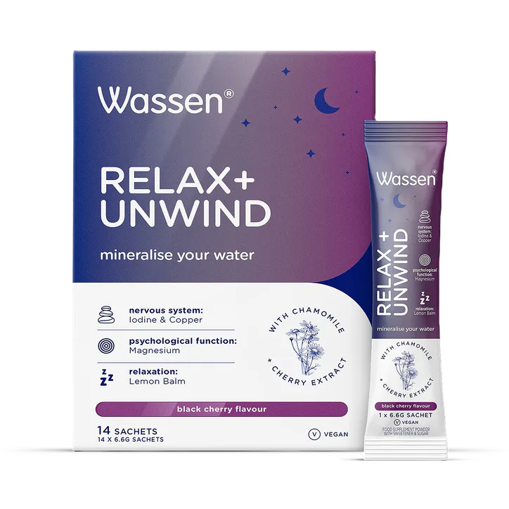 Wassen Relax & Unwind Electrolytes - 14no. Sachets – Active Nutrition > Hydration & Gels > Electrolytes