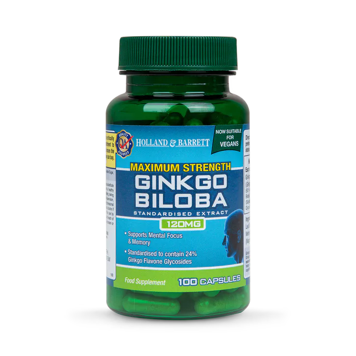 For Him Maximum Strength Ginkgo Biloba 120mg 100 Capsules