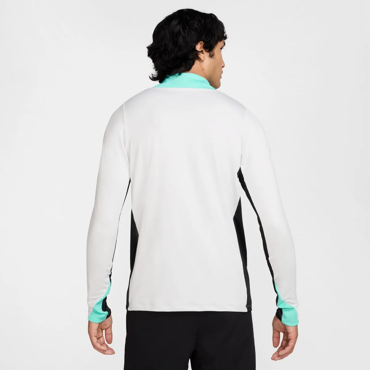 For Him Nike Strike 1/2-Zip Drill Top Mens in Grey/Blue, additional product view 2