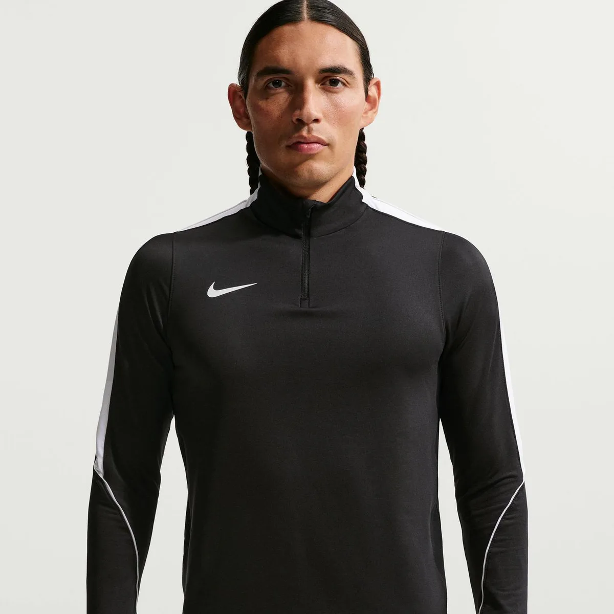 For Him Nike Strike 1/2-Zip Drill Top Mens in Black/White – Clothing